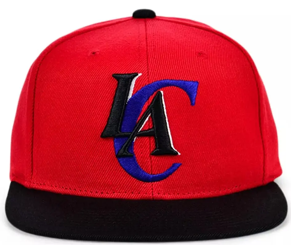 Mitchell & Ness Red/Blk NBA Los Angeles Clippers Reload 2.0 Snapback HWC