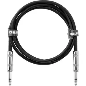 Gator GCWB-BPC-1 1/4" Male to 1/4" Male Balanced Patch Cable (1')