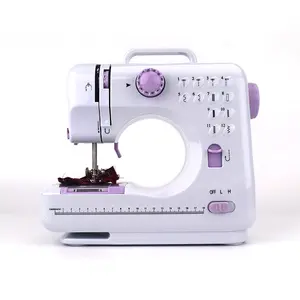 505A Portable Household Mini Multifunctional Electric Sewing Machine with Overlock Function