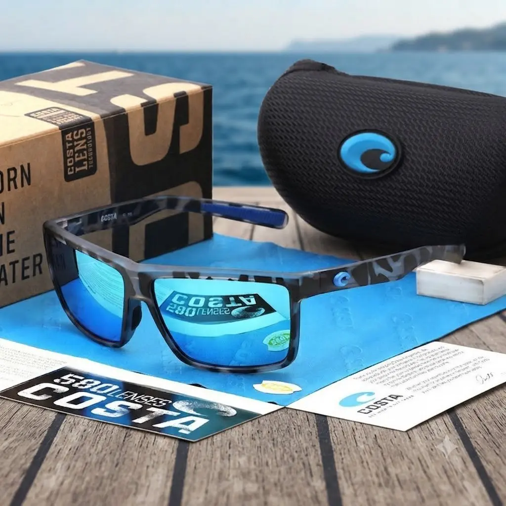 Costa Del Mar Rinconcito Polarized Sunglasses UV400 for Men & Women Outdoor Fishing Driving Shades