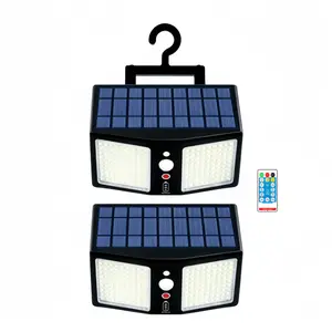 Oein Solar Powered Motion Sensor Light 5000LM 360LED Outdoor Security Light, with Motion Sensor, IP65 Waterproof, Battery Level Display Function, Suitable for Outdoor, Courtyard Driveway Security Lighting.