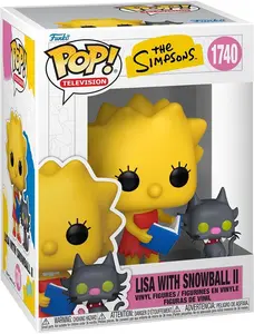 Funko Pop! & Buddy: The Simpsons - Lisa with Snowball II