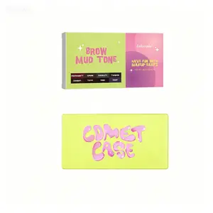 8 Shade Cream Contour & Blush Palette, All-in-One Face Makeup Set for Lips, Cheeks & Highlighting, Smooth Blendable Colors, Brightening Effect, Versatile Use, Ideal for Travel & Everyday Beauty - Powder
