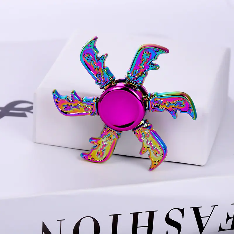 Colorful Azure Dragon Saber in a Floating Box