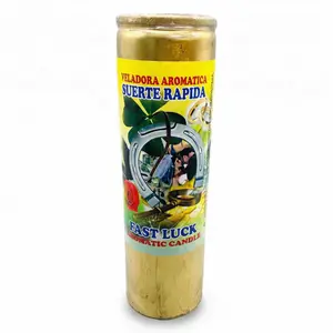 Gold Fast Luck Suerte Rapida Aromatic Jar Candle