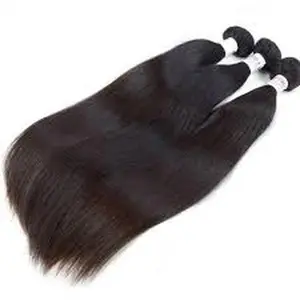 Brazilian 100% Straight Bundles - 3 Pieces with Crown and "YEAR END SALE" Sign