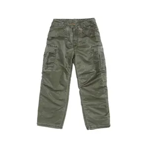 Supreme Washed Flight Satin Cargo Pant Olive