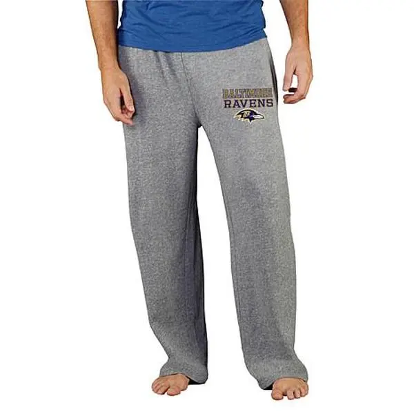 Football Fan Shop Officially Licensed Concepts Sport Mainstream Men's Knit Pant - Ravens