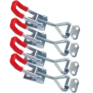 Toggle Latch Clamp, Quick Adjustable Release Hand ToolHasp Clamp For ToolBox Case,Industrial Equilpment,Woodworking Iron Galvanizing