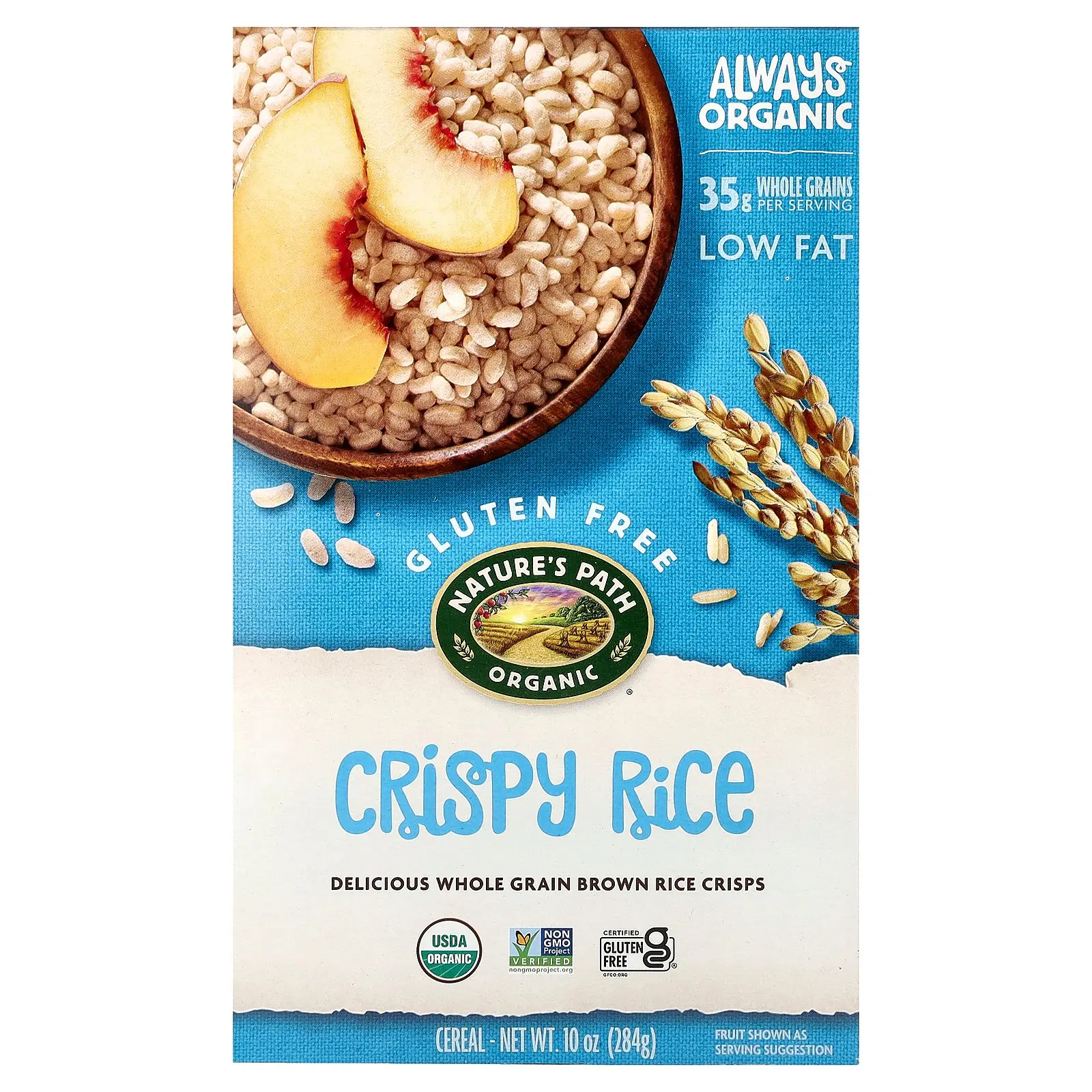Nature's Path Organic Crispy Rice Cereal, 10 oz (284 g)