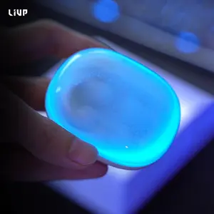 LIUP LP2 Luminous Quicksand Open-Ear Clip Wireless Earbuds Glow In The Dark True Wireless Earphones Headset Electronic Audio Noise Cancelling headphones bluetooth 5.4 Waterproof