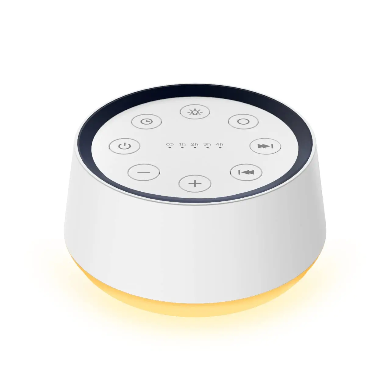 Brown Noise Sound Machine with 30 Soothing Sounds, 12 Color Night Light, 36 Volume Levels, Memory Function and Timer for Baby, Kids, Adults, Home and Travel