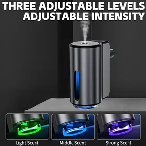 Smart car air freshener,adjustable mode，3-mode nano-level atomizing aroma diffuser, car air freshener diffuser, car fragrance diffuser, three adjustable modes, aromatherapy machine