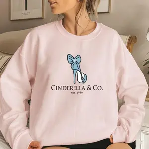 Cinderella And Co Est 1950 Sweatshirt, Gift For Magic Kingdom Vacation, Magic Kingdomland Hoodie, Magic Kingdom Princess Sweatshirt , Cute Winter Sweater, Holiday Sweaters, Cozy Winter Gift for Him Her