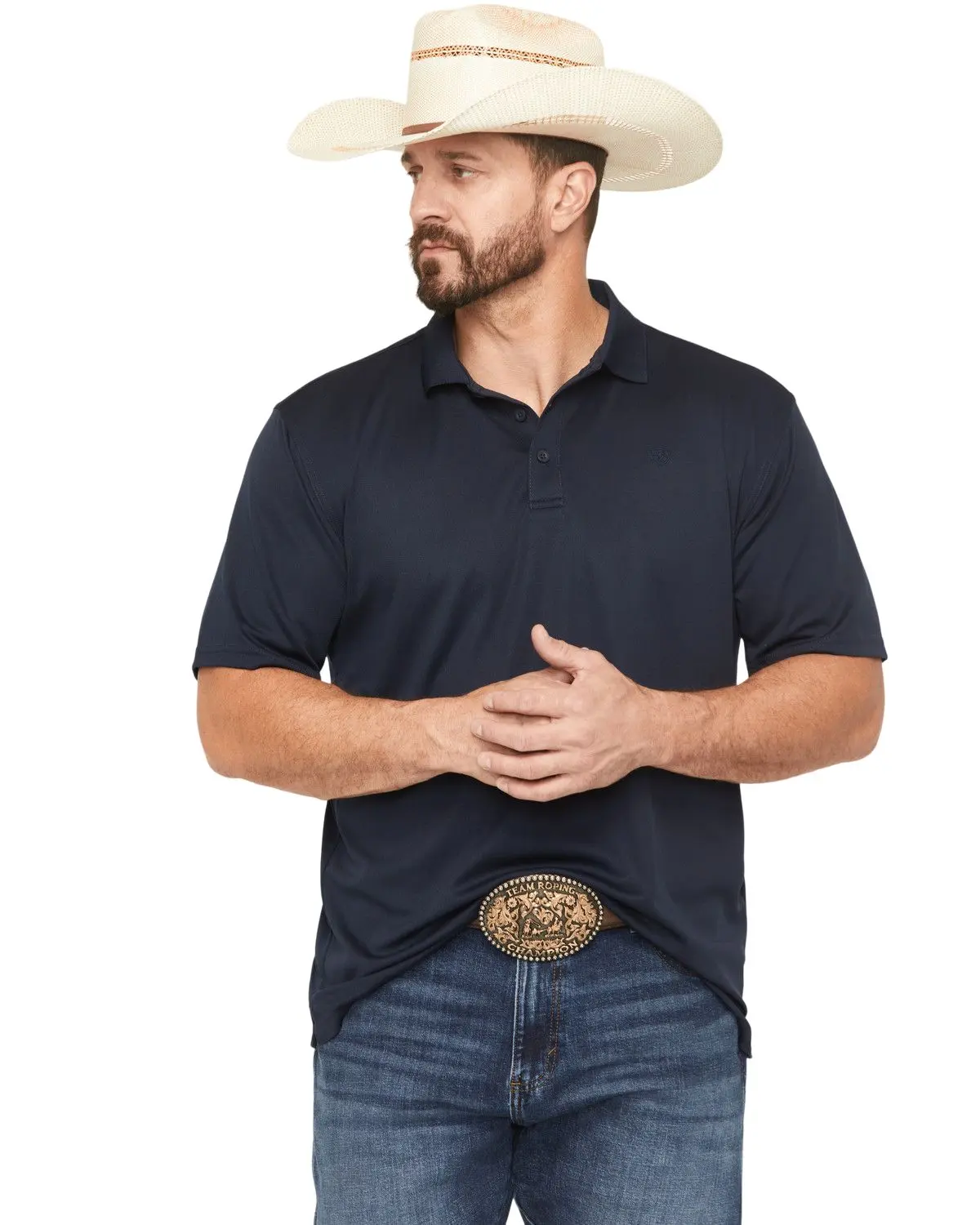 Ariat Men's Men'S Tek Short Sleeve Polo Shirt - 10009063