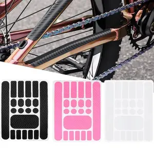 1/2pc Frame Chain Protective Stickers Bike Chainstay Protection Tape Frame Pad MTB Road BMX Bicycle Chain Guard Protector Accessories