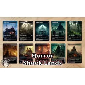 10 Shock Lands | Proxy Cards