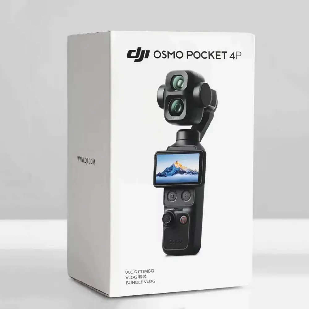 DJI Osmo Pocket 4 Pro 4P Vlog Combo Handheld Stabilizer 103GB US Stock