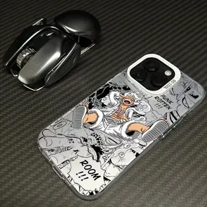 Anime Phone Case For iPhone 17 16 15 14 13 12 11 Pro Max Plus Candy Matte Back Cover