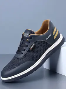 Men's Fashion Casual Shoes, All Seasons, 7 Sizes Available, Comfortable Breathable Sports Shoes, Easy to Wear, Ideal for Outdoor Activities