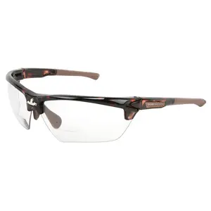 MCR Safety Dominator DM3 Bifocal Safety Glasses Tortoise Frame with Anti-Fog Lenses