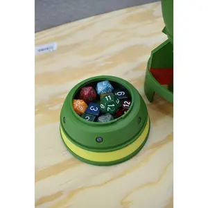 Mini Nuke Deck Box and Dice Storage-NBW - Fallout Mini Nuke Gaming Gear Wasteland Gaming Gear Raiders Ventures