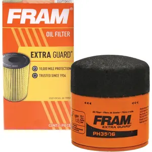 Extra Guard PH3006 10K Mile Change Replacement Spin-On Oil Filter For Select Model Years, Engine Protection Oil Filter For Everyday Drivers