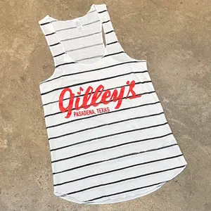 Gilley’s Striped Tank Top | Women’s Western Graphic Tank