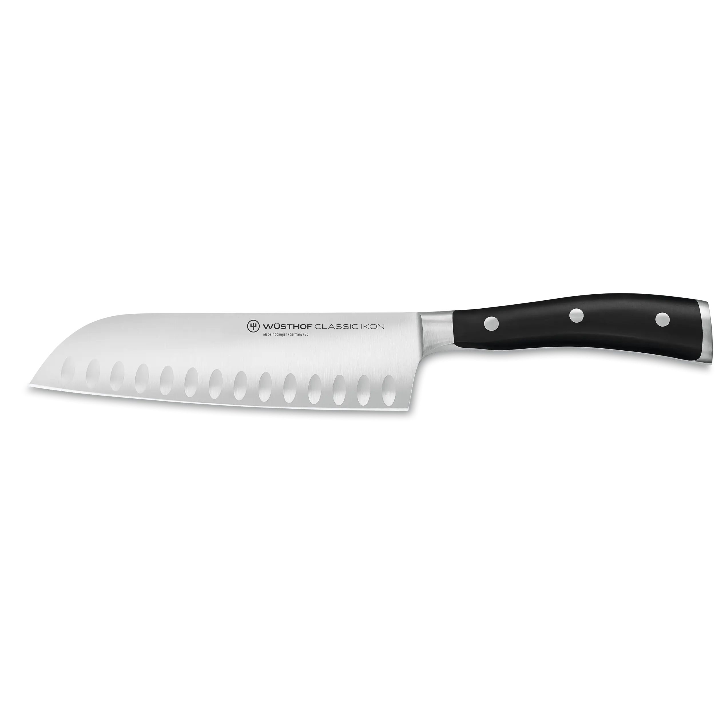 Classic Ikon 7" Hollow Edge Santoku