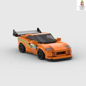 Speed and Passion Racing Car Model, 367pcs/set Building Block Sets Creative Blocks Building Toy, DIY Educational Assembly Bricks Toy for Teenager & Adults, Model Building Kit