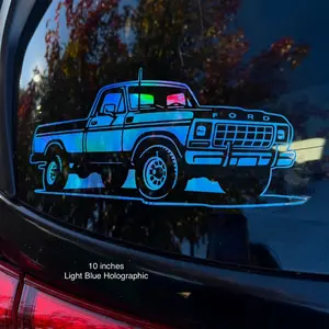 Ford F150 Truck Decal Sticker - Customizable for Cars, Trucks, SUVs, Glass Doors, Windows, Fridges - Available in Multiple Colors Vehicle Exterior Decoration