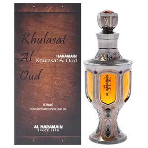 Khulasat Al Oud by Al Haramain for Unisex - 1.01 oz Concentrated Perfume Oil