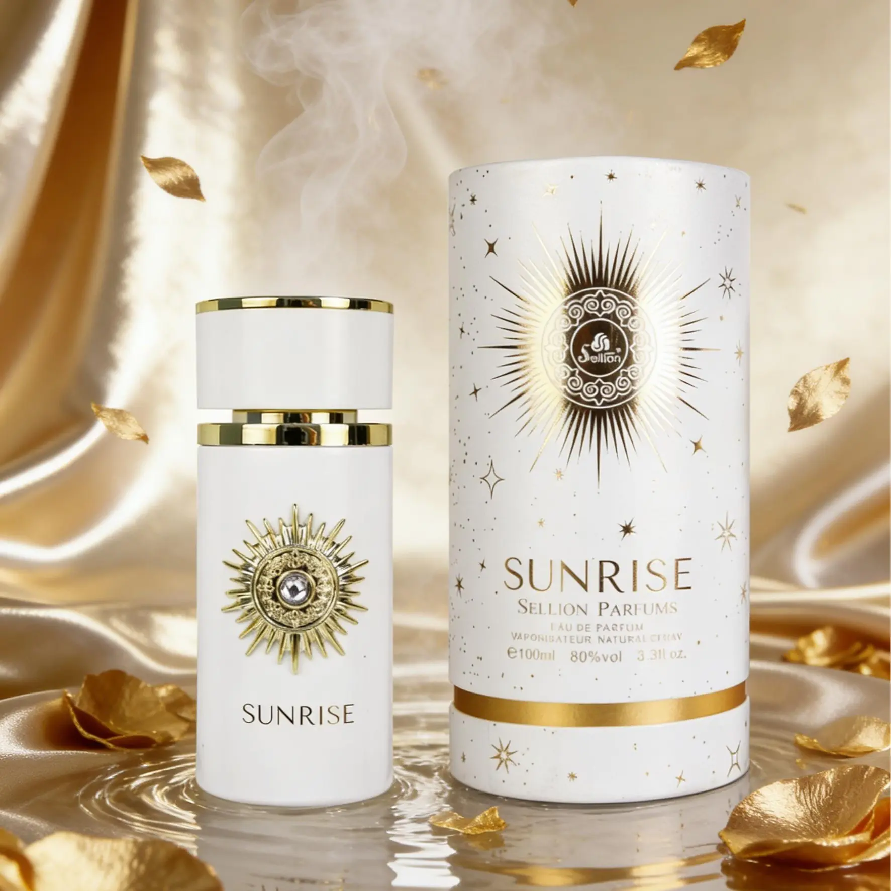 SELLION SUNRISE Premium Long-Lasting Pheromone Unisex Eau de Parfum - Lightweight, Alcohol-Containing, Luminous Fresh Floral Fresh Fruity Fragrance for Adults, 1 Bottle, One Bottle