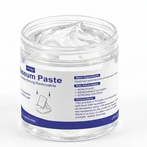12oz Clear Museum Putty/Gel, Transparent Gel Adhesive,  and -Free for Securing Collectibles, Glass, Antiques, Decor to  Vibration and Falling
