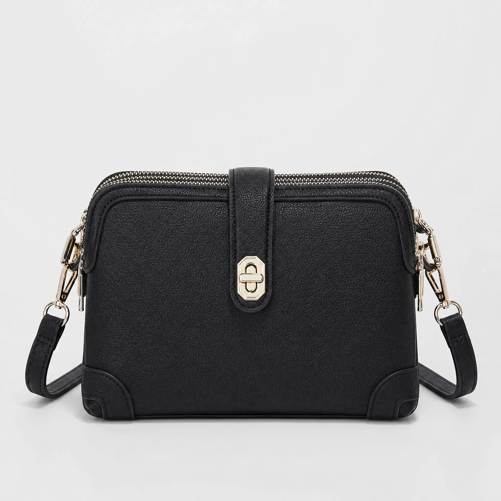 Women's Crossbody Purse, Casual Trendy PU Leather Shoulder Bag with Multiple Pockets for Phones, Casual Trendy Purses, Crossbody Messenger Bag, Everyday Bag, Crossbody Purses