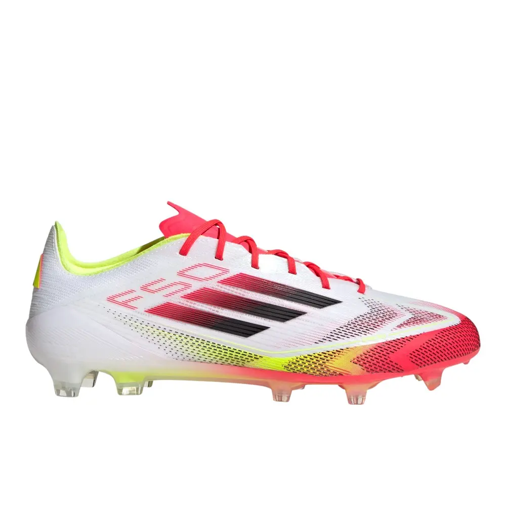 adidas Mens F50 Elite Firm Ground Soccer Cleats  - Red, White
