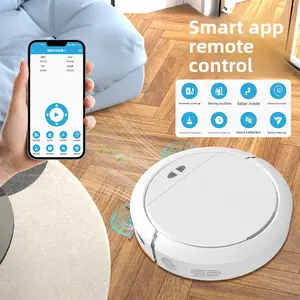 Processing and customizing intelligent floor cleaning robots for home use, with automatic recharging function, integrated cleaning, suction and mopping capabilities, OEM customization available.