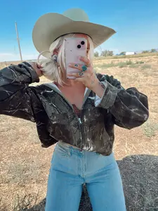 Cowboy’s Camo Zip Up Hoodie (S-XL)