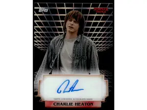 2025 Topps Stranger Things High Tek Charlie Heaton Jonathan Byers Auto
