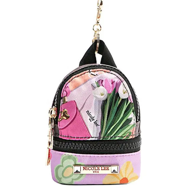 MINI BACKPACK COIN PURSE VIOLET BLOSSOM