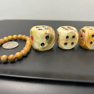 Set of Afghan Jade Crystal Dice