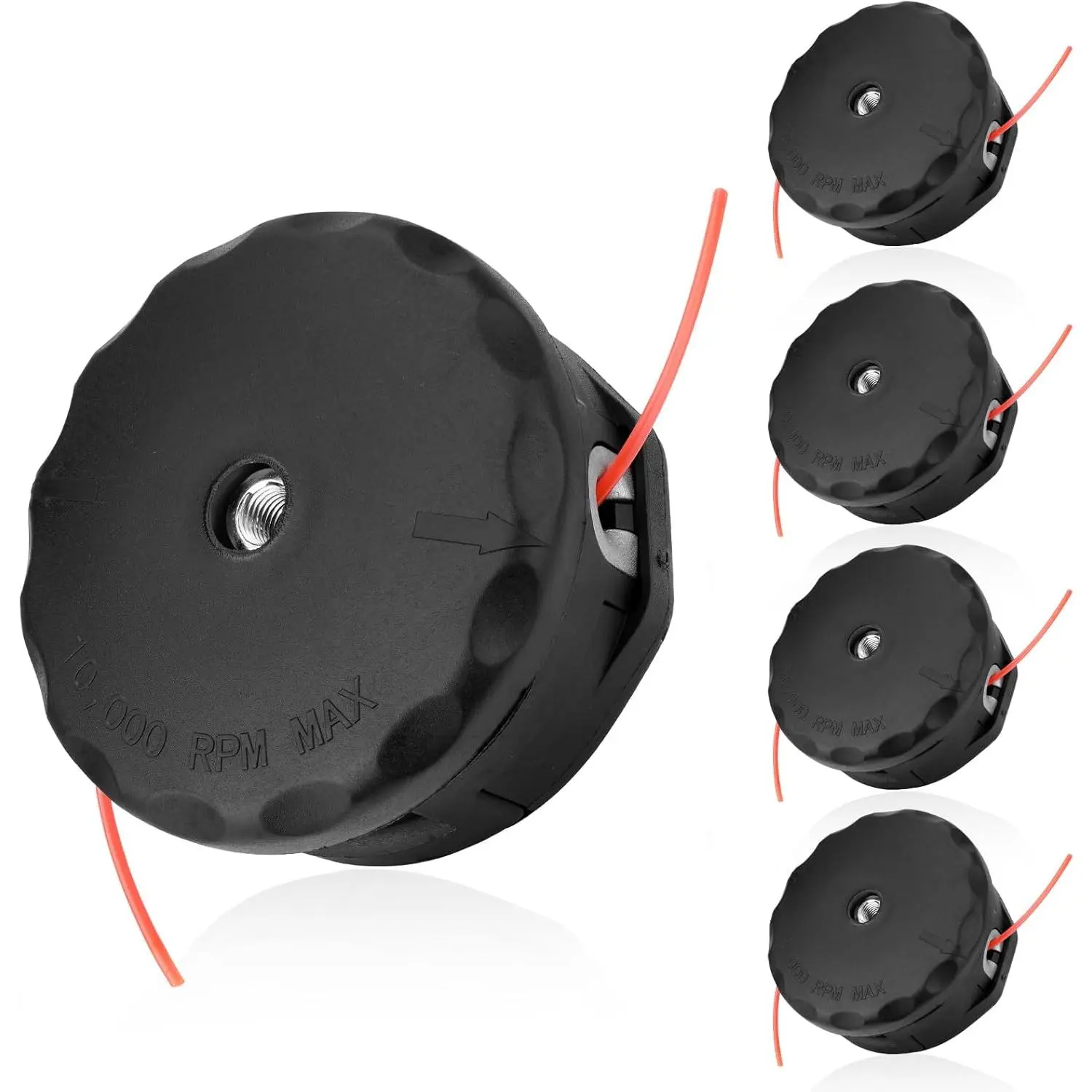 5-Pack Trimmer  for String Trimmers Weed Eaters Compatible with Echo Speed Feed 400 Straight Shaft SRM-225 SRM-230 SRM210 Echo PAS210 PAS211 PAS225 SHINDAIWA T195S T220 T222 Replace#99944200907