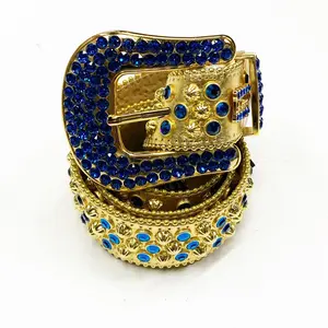 B.B Simon (blue/Gold crystal belt)