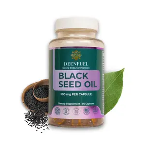 Black Seed Oil Capsules | Halal Friendly Nigella Sativa Supplement - Easy to Take Daily Wellness Softgels