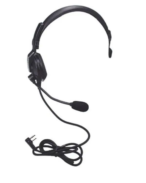 Single-Ear Headphone with Boom Mic