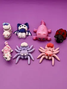 3D Printed Valentine Mini's Valentines Day Multiple Variations Fidgets Articulated