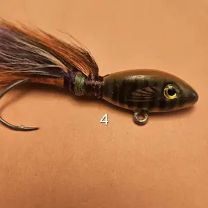 Hand Tied Deer Hair Saltwater 2 1/2 oz 7/O H Jig
