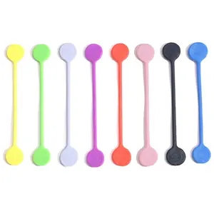 Reusable Silicone Cable Organizer, Magnetic Cable Clips for Home Car Office, Anti-Tangle Wire Management, Multi-Scene Use, Desk Accessories, Cord Organizer, Wire Organizers
