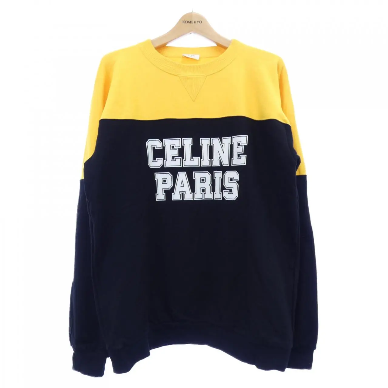 Pre-owned Celine Cotton Small Leather Goods Sweatshirt