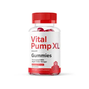 Vital Pump XL Performance Gummies 1000MG Support Formula For Men 60 Gummies